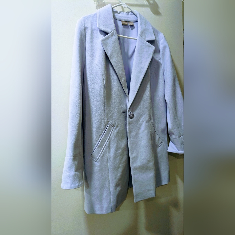 Chicos Rayon coat, size 1